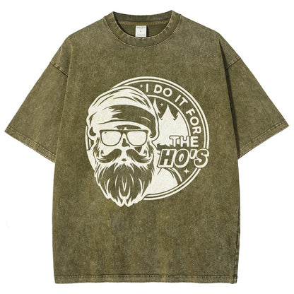 I Do It For The Ho's Vintage Distressed T-shirt