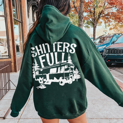 Shitters Full Printed Back Unisex Cotton Hoodie