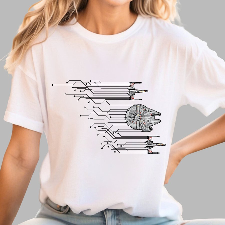 Microships – The Fastest Circuit in the Galaxy Geek T-Shirt