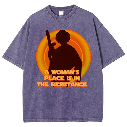 The Resistance Vintage Distressed T-shirt