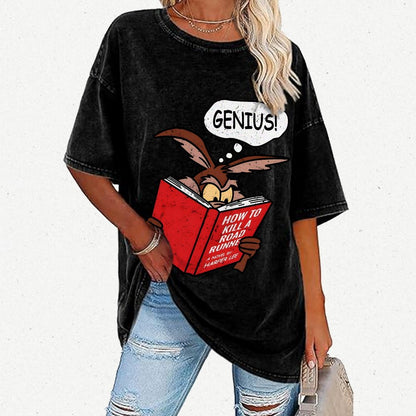 Genius Plan Vintage Distressed T-shirt