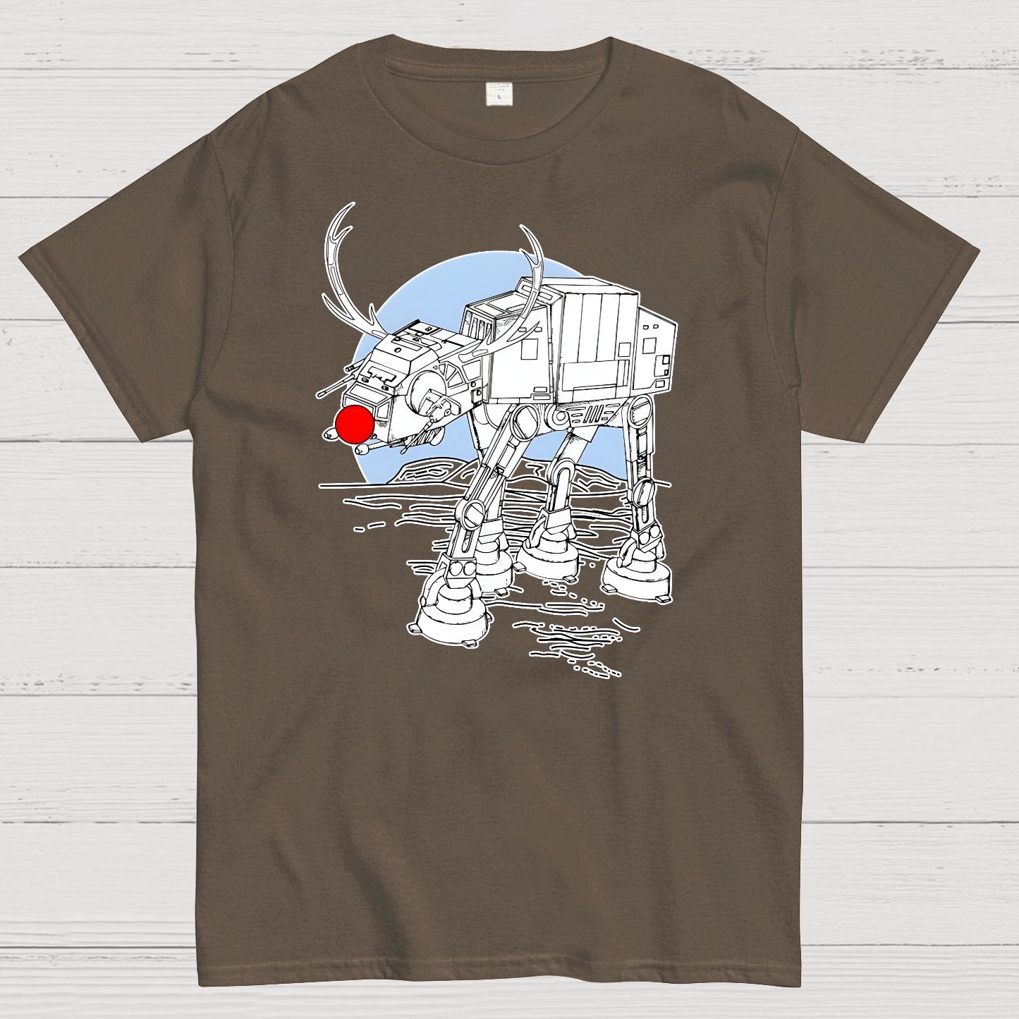 Christmas Robot Geek T-Shirt