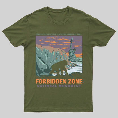Forbidden Zone National Monument Geeky T-Shirt