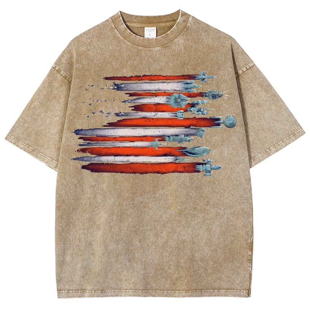 Vintage Sci-Flyers Vintage Distressed T-shirt