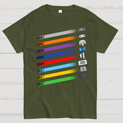 Console Evolution Geek T-Shirt