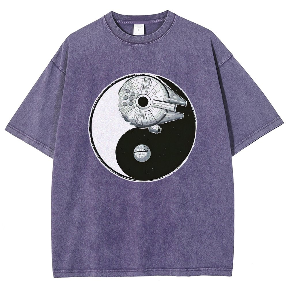 Balance Of The Energy Vintage Distressed T-shirt