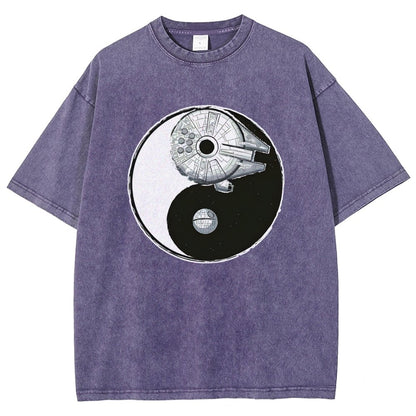 Balance Of The Energy Vintage Distressed T-shirt