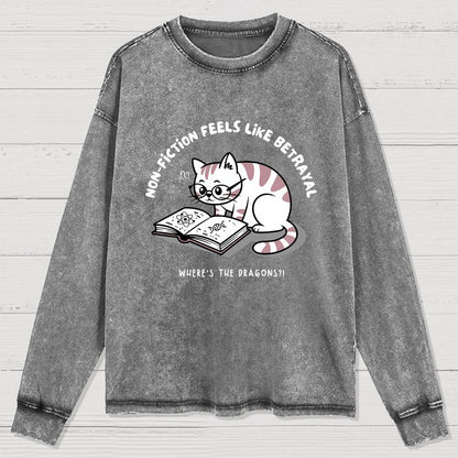 Where's the Dragons Washed Long Sleeve Tee