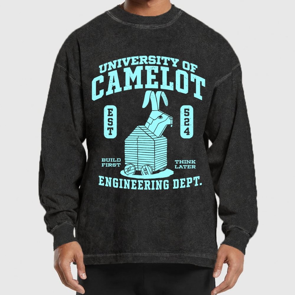 University of Nonsens Washed Long Sleeve Tee
