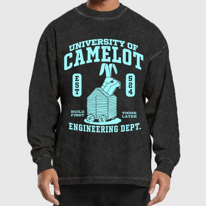 University of Nonsens Washed Long Sleeve Tee