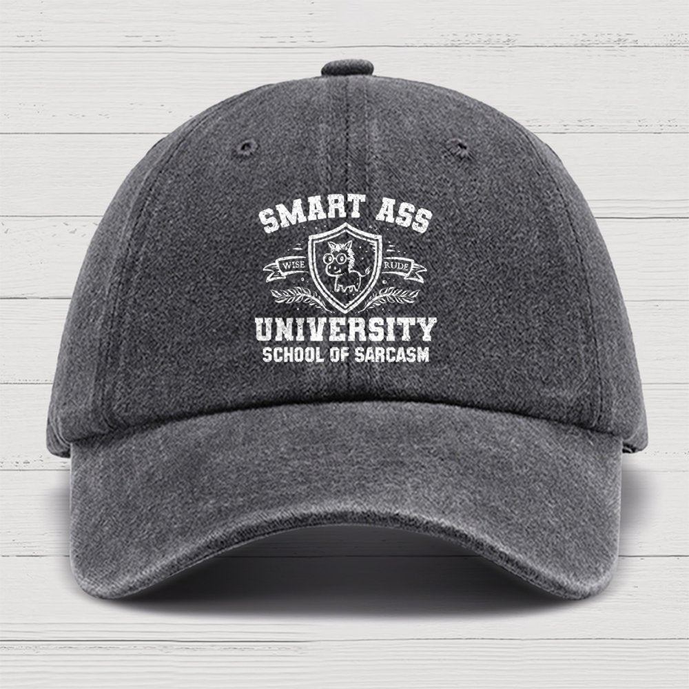 Smart Ass University Cotton Hat