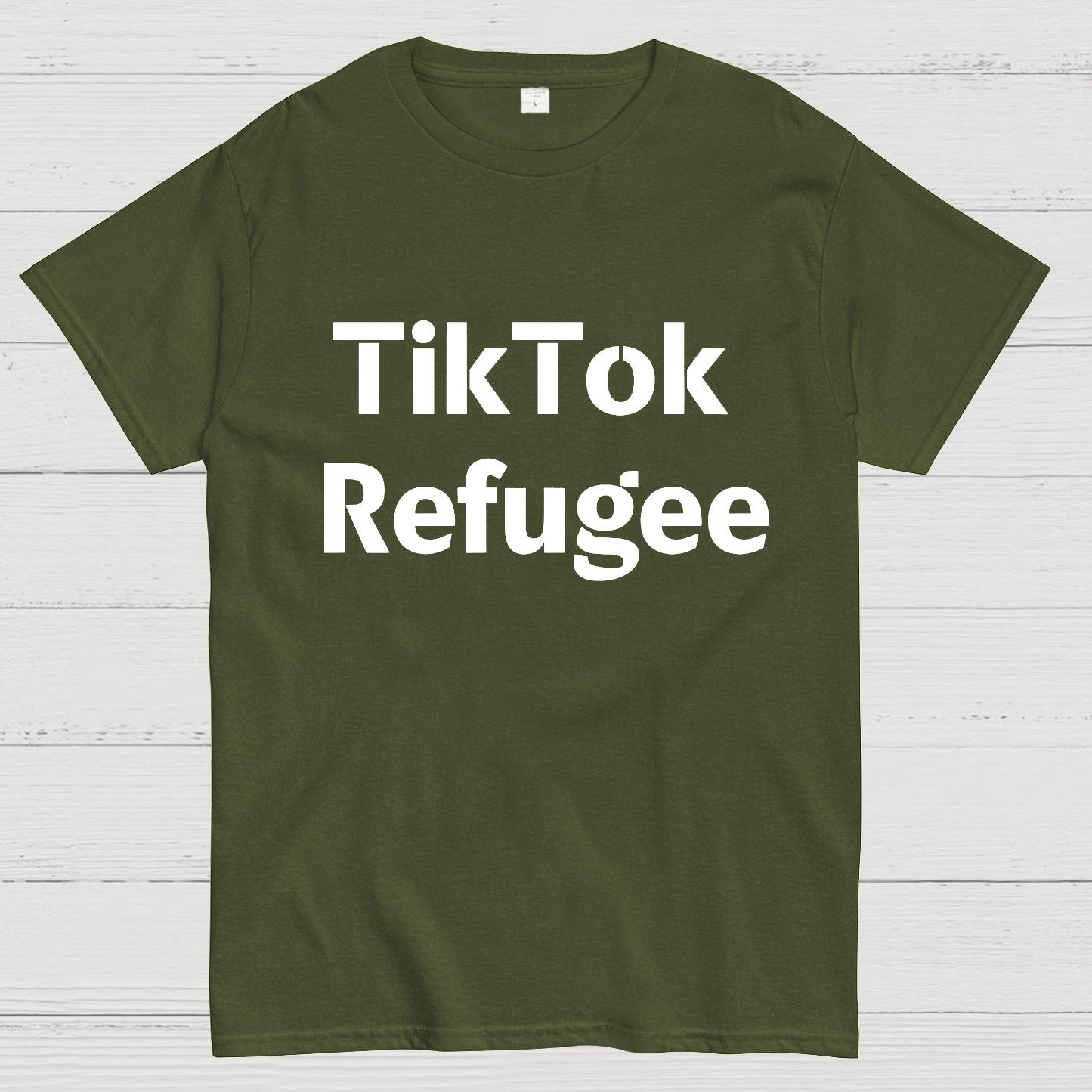 Tiktokrefugee Geek T-Shirt