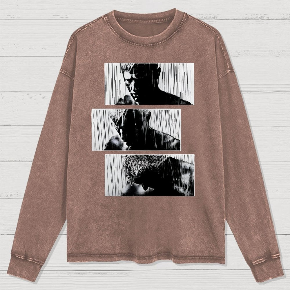 Tears In Rain Washed Long Sleeve Tee