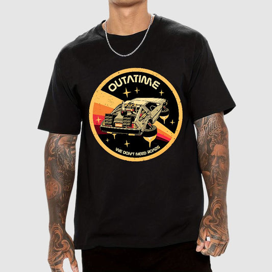 Vintage Time Travel Geek T-Shirt