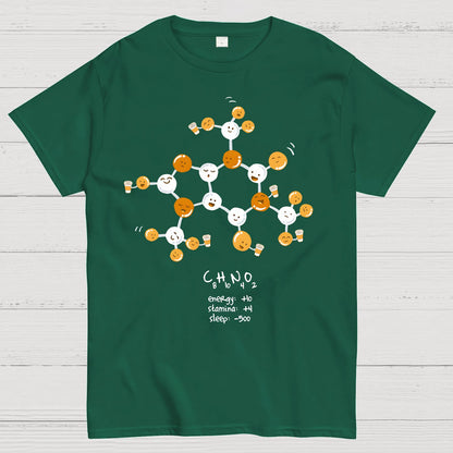 Caffeine Power Up Geek T-Shirt