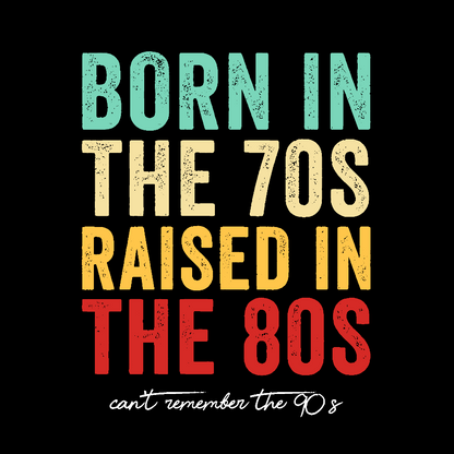 Raised in the 80s Geek T-Shirt
