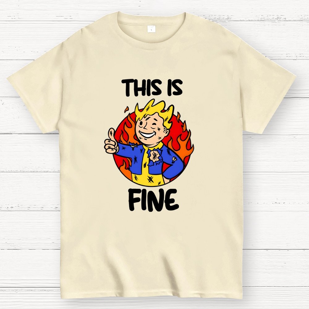 This Is Fine Geek T-Shirt