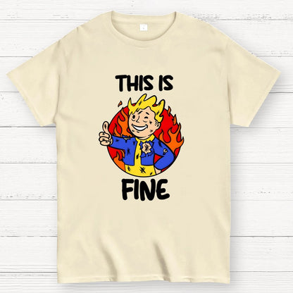 This Is Fine Geek T-Shirt