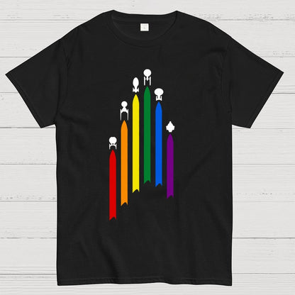 Light-speed spaceship Geek T-Shirt