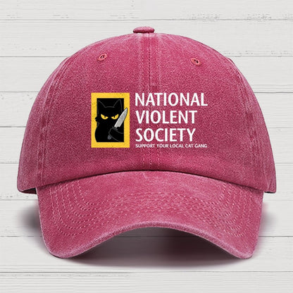 National Violent Society Cotton Hat