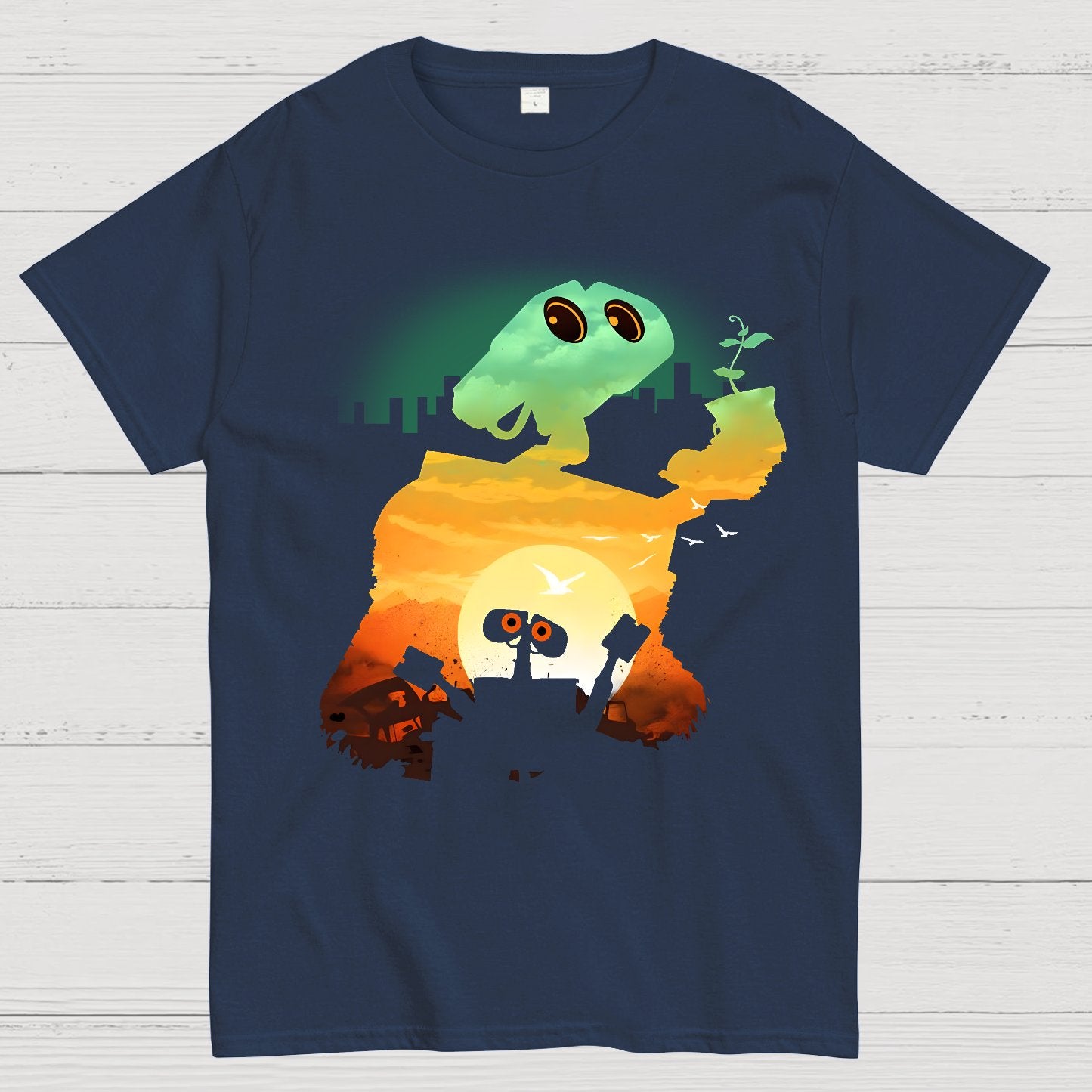Wasteland Sunset Geek T-Shirt
