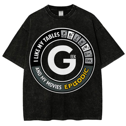 Nerdy and Proud Vintage Distressed T-shirt