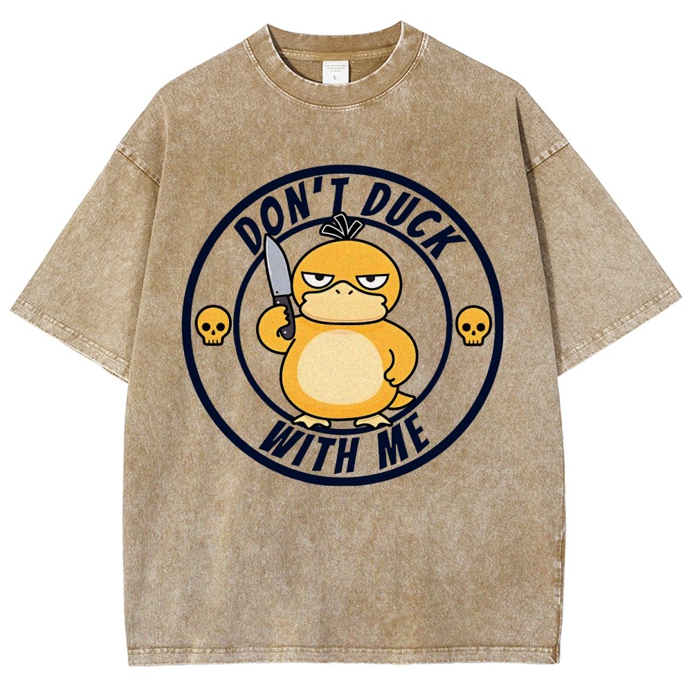 Don't Duck With Me Vintage Distressed T-shirt