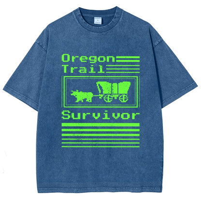 Retro Trail Survivor Vintage Distressed T-shirt