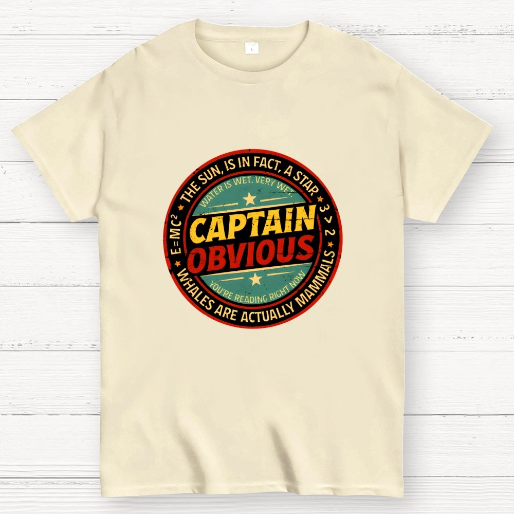Captain Obvious Geek T-Shirt