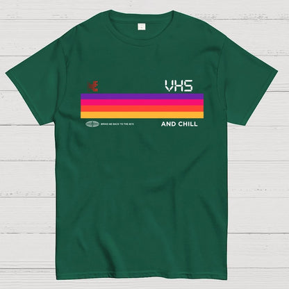 Vhs And Chill Geek T-Shirt