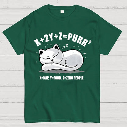 Purrfect Equation Geek T-Shirt