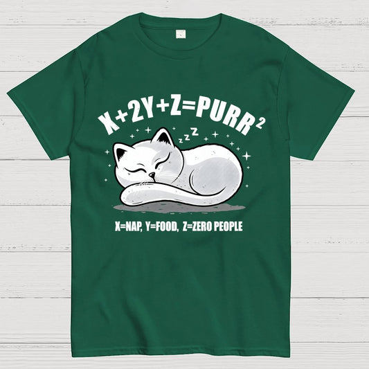 Purrfect Equation Geek T-Shirt