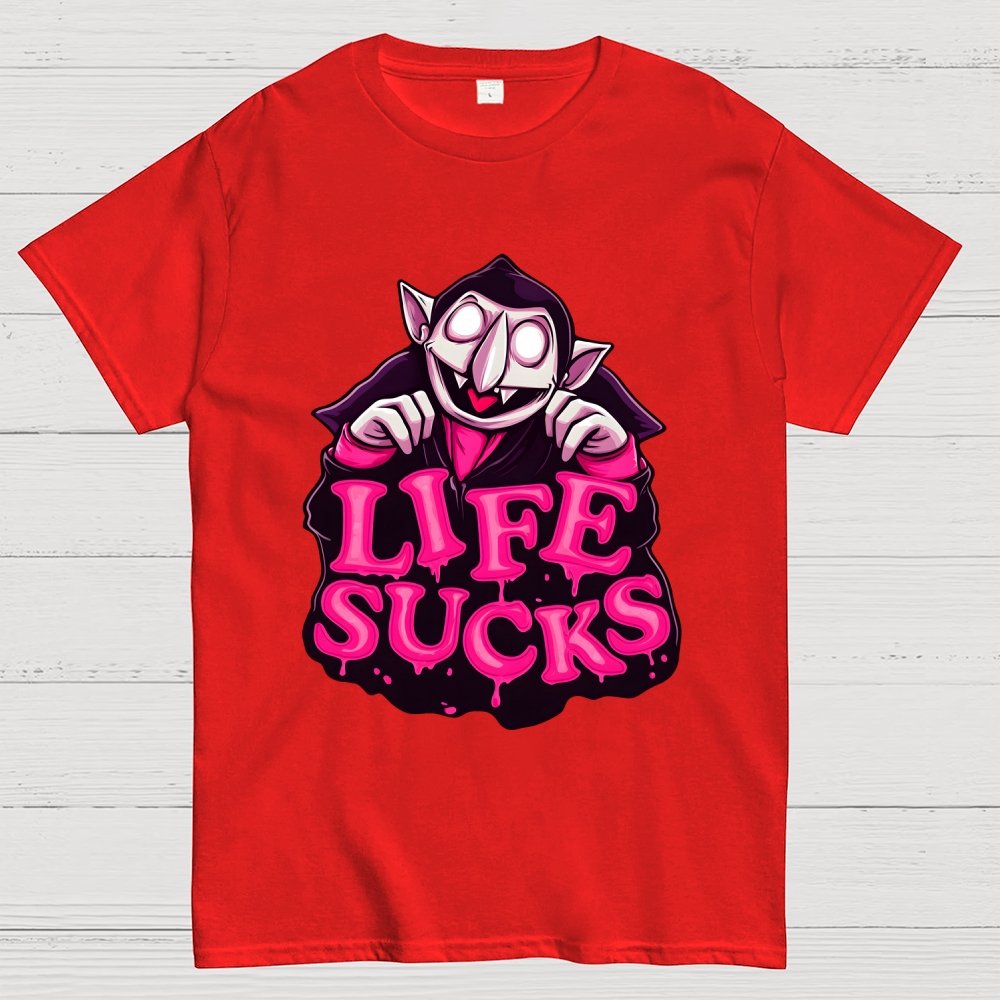 Life Sucks Geek T-Shirt