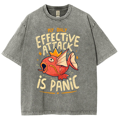 Panic Attack Vintage Distressed T-shirt