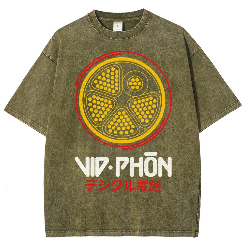 Vídeo de Old - school Test Vintage Distressed T-shirt