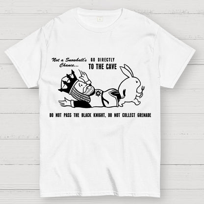 Go To The Cave Do Not Laugh Geek T-Shirt