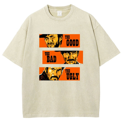 The Good The Bad The Ugly Vintage Distressed T-shirt