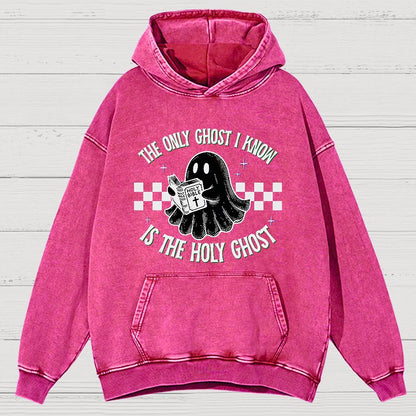 The Holy Ghost Vintage Distressed Hoodie