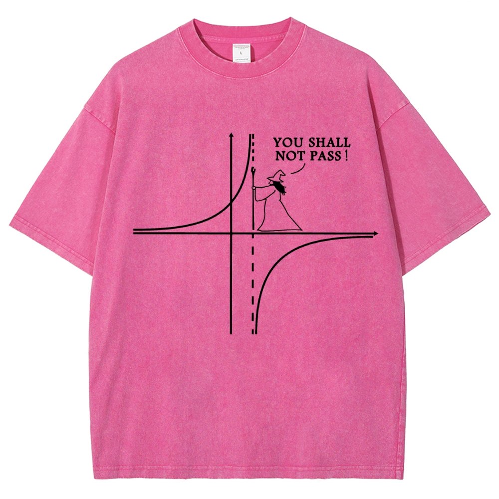 You Shall Not Pass Vintage Distressed T-shirt