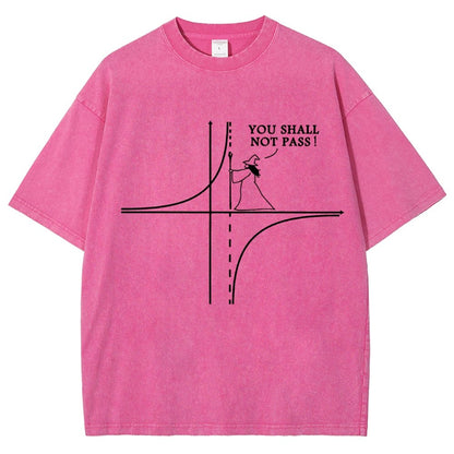 You Shall Not Pass Vintage Distressed T-shirt
