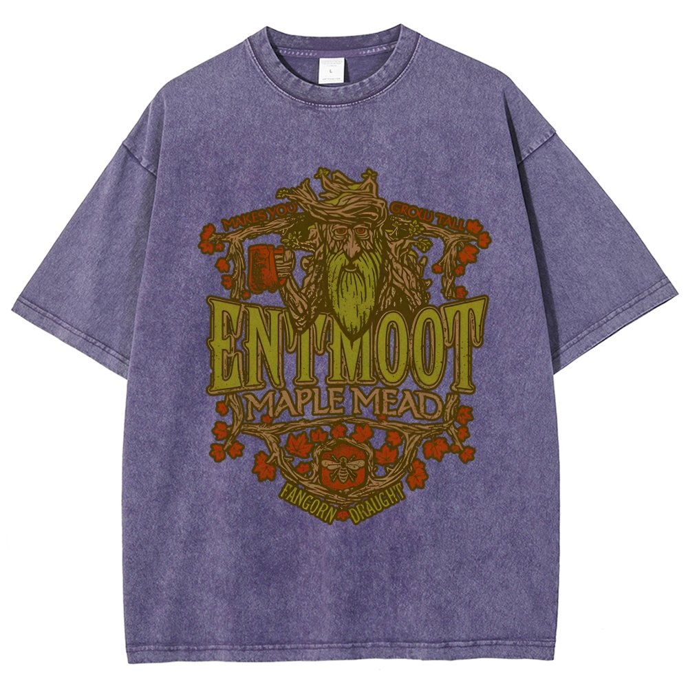 Enchanted Maple Mead Vintage Distressed T-shirt