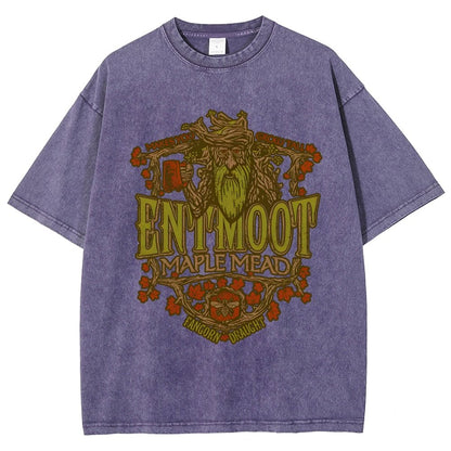 Enchanted Maple Mead Vintage Distressed T-shirt