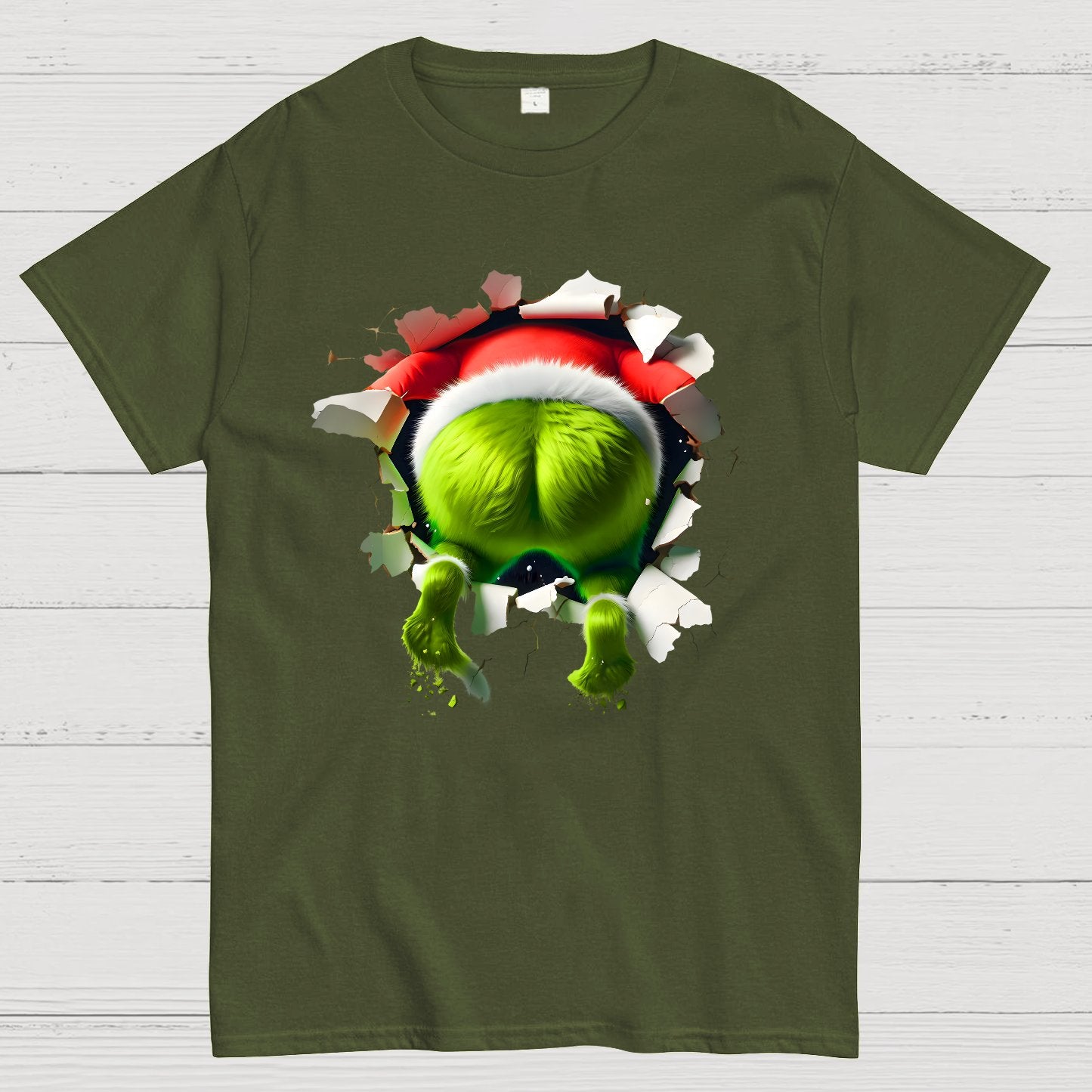 Funny Christmas Character Ass Geek T-Shirt