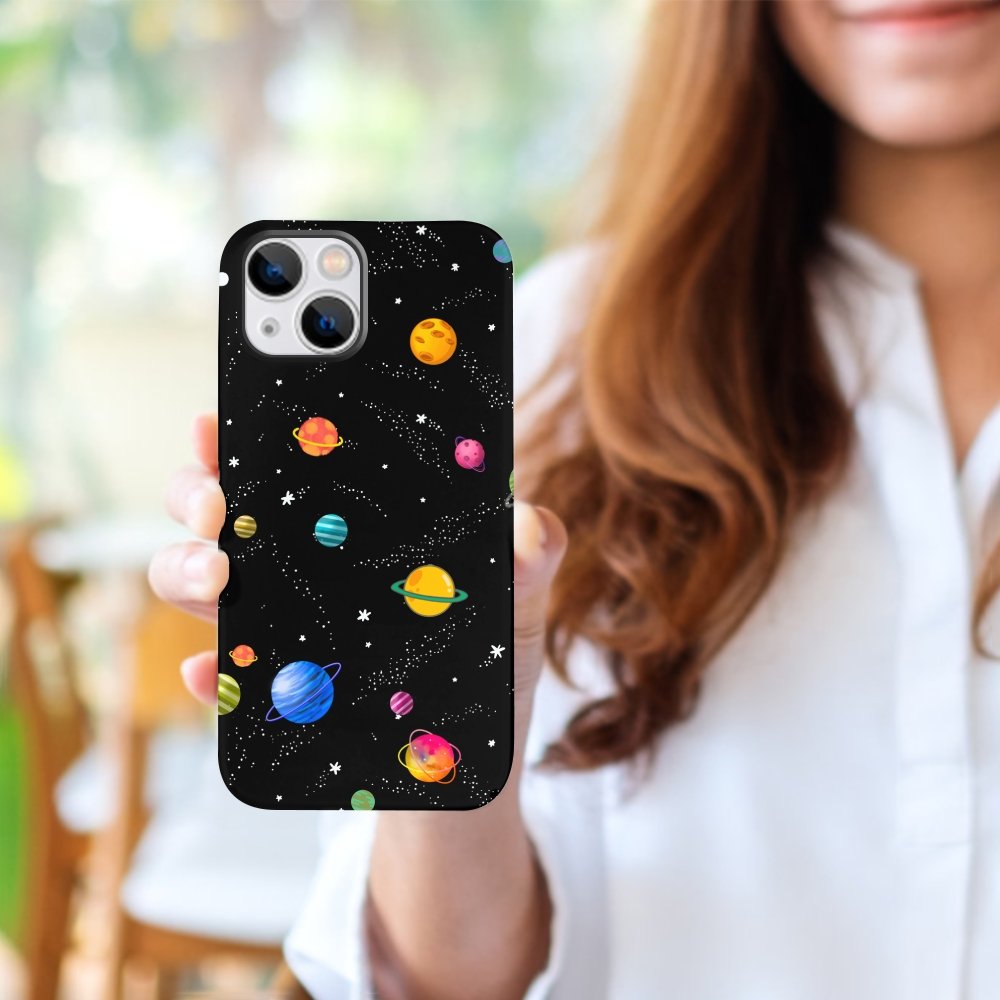 Universe Planet Print Phone Cases