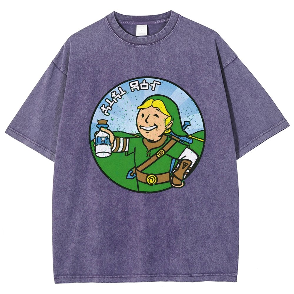 Mystic Milk Vintage Distressed T-shirt