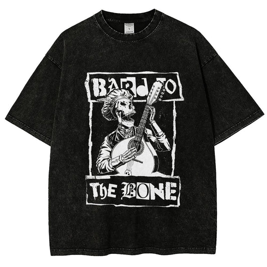 Bard To The Bone Vintage Distressed T-shirt