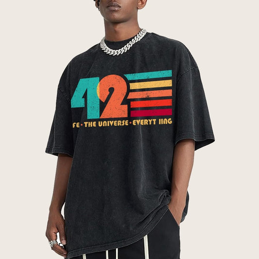 The Answer Is 42 Vintage Distressed T-shirt