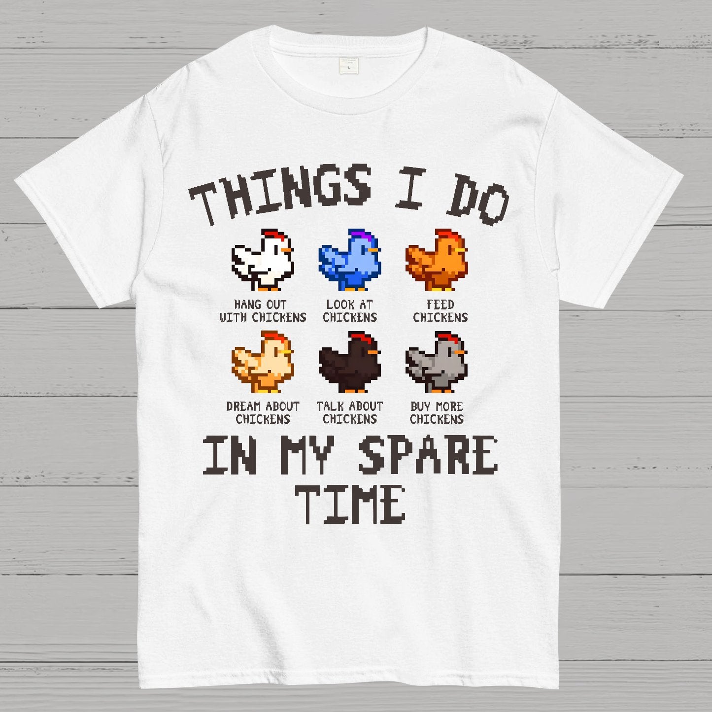Things I Do In My Spare Time Funny Geek T-Shirt