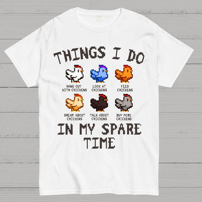 Things I Do In My Spare Time Funny Geek T-Shirt