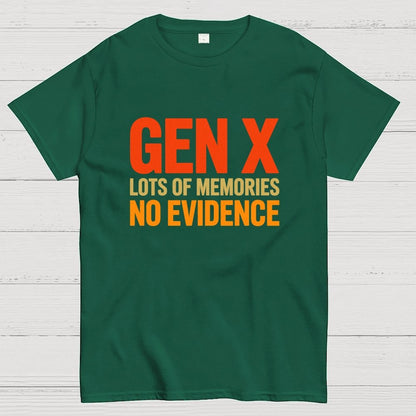 Gen-X Lots Of Memories Geek T-Shirt